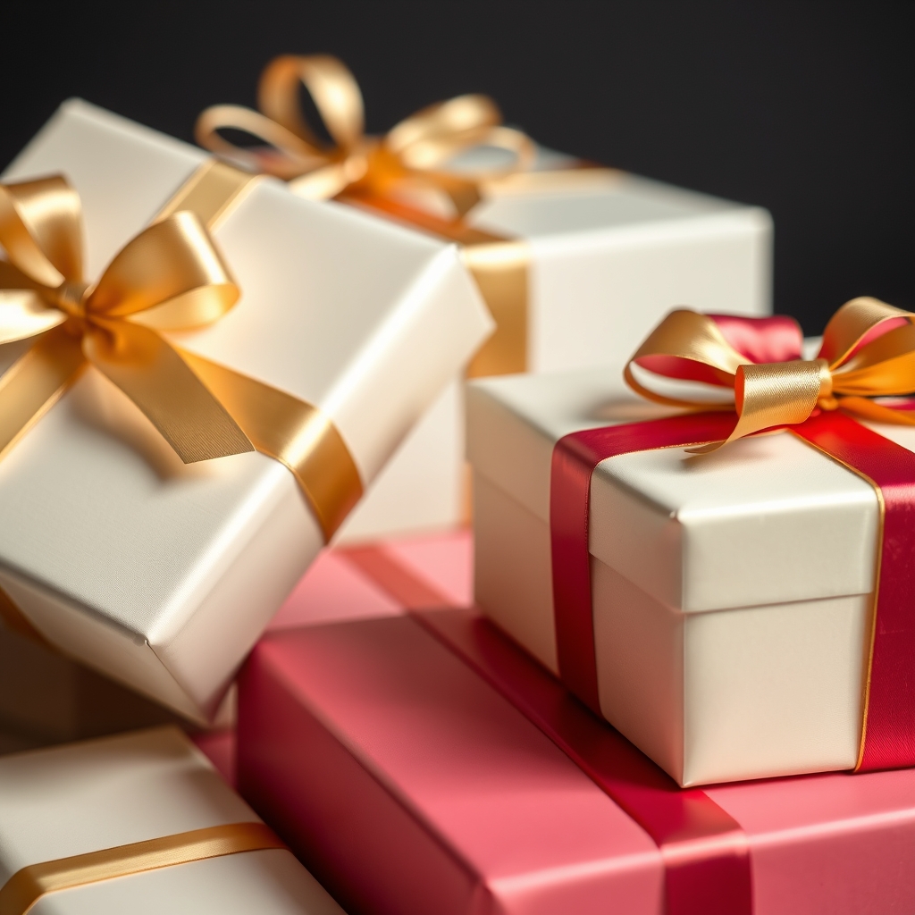 A beautifully wrapped Eclipse Event gift